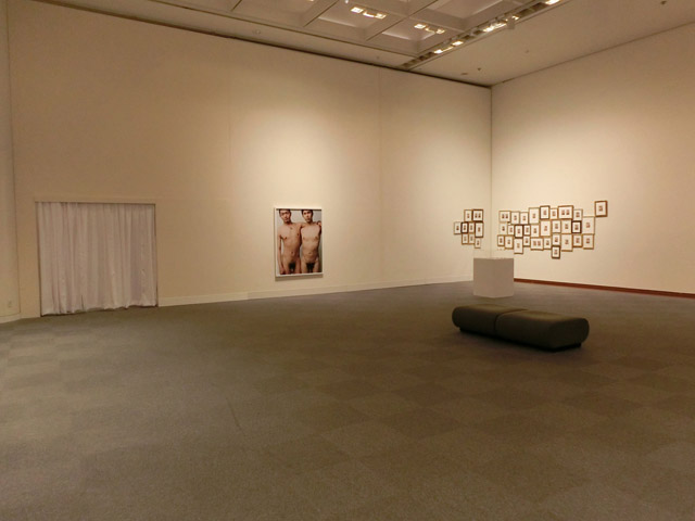 ゾーニングのため、カーテンで完全に仕切られた入口(展示変更前) ️ Ryudai Takano Courtesy of Yumiko Chiba Associates, Zeit-Foto Salon
